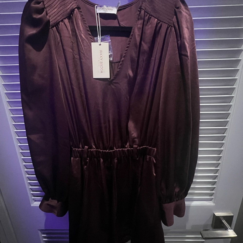 Ramy Brook Deep Purple Blouse